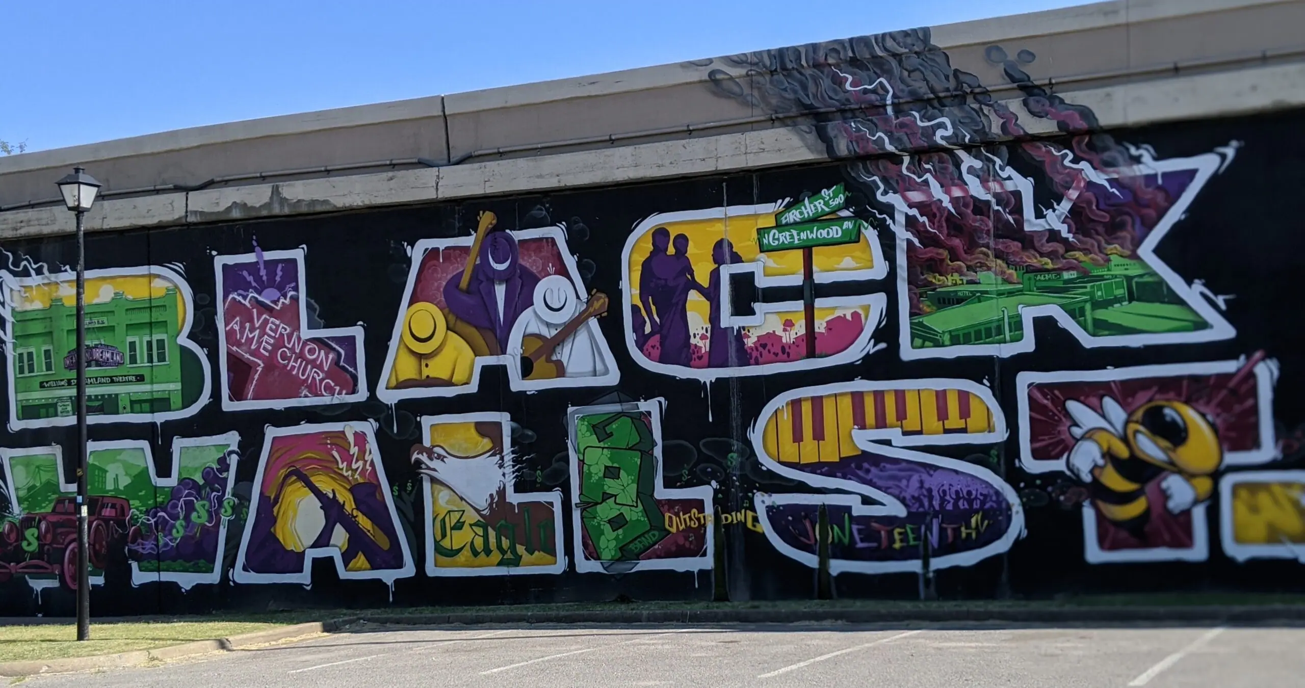 Black Wallstreet Mural