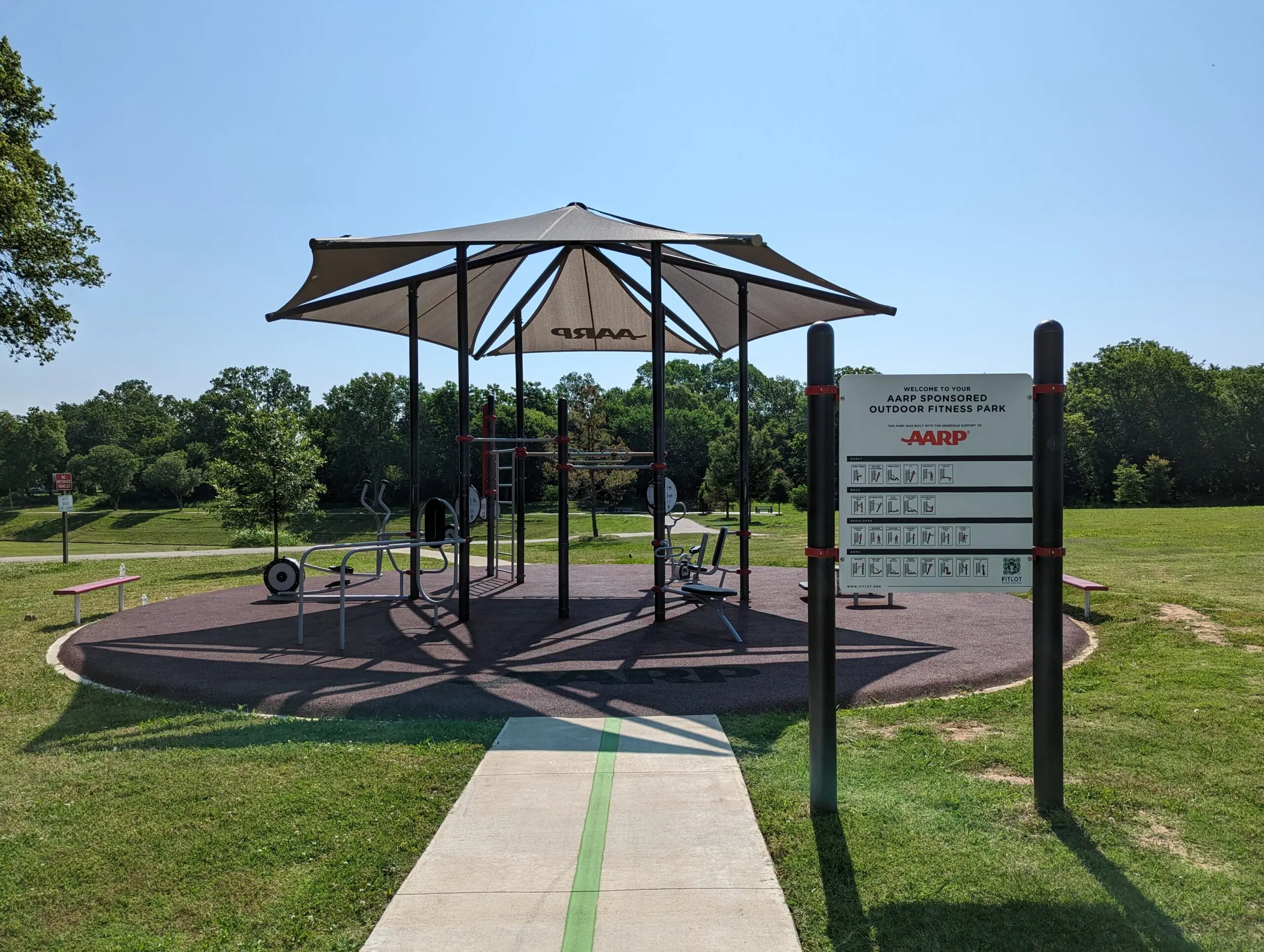 AARP Fitlot Park B S Roberts